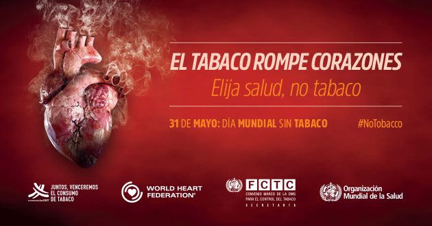 Día Mundial sin tabaco 2018