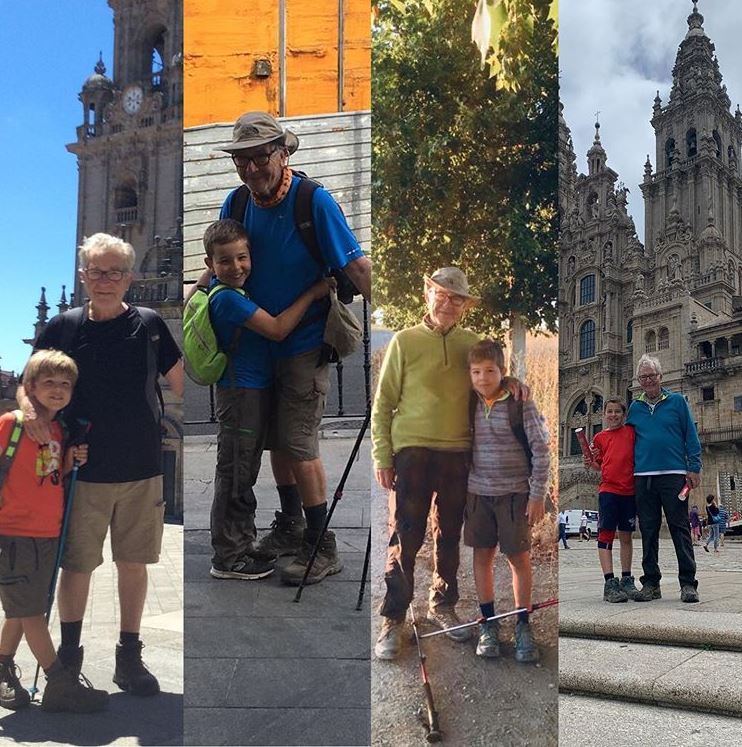 santi y su abuelo entre generacoines